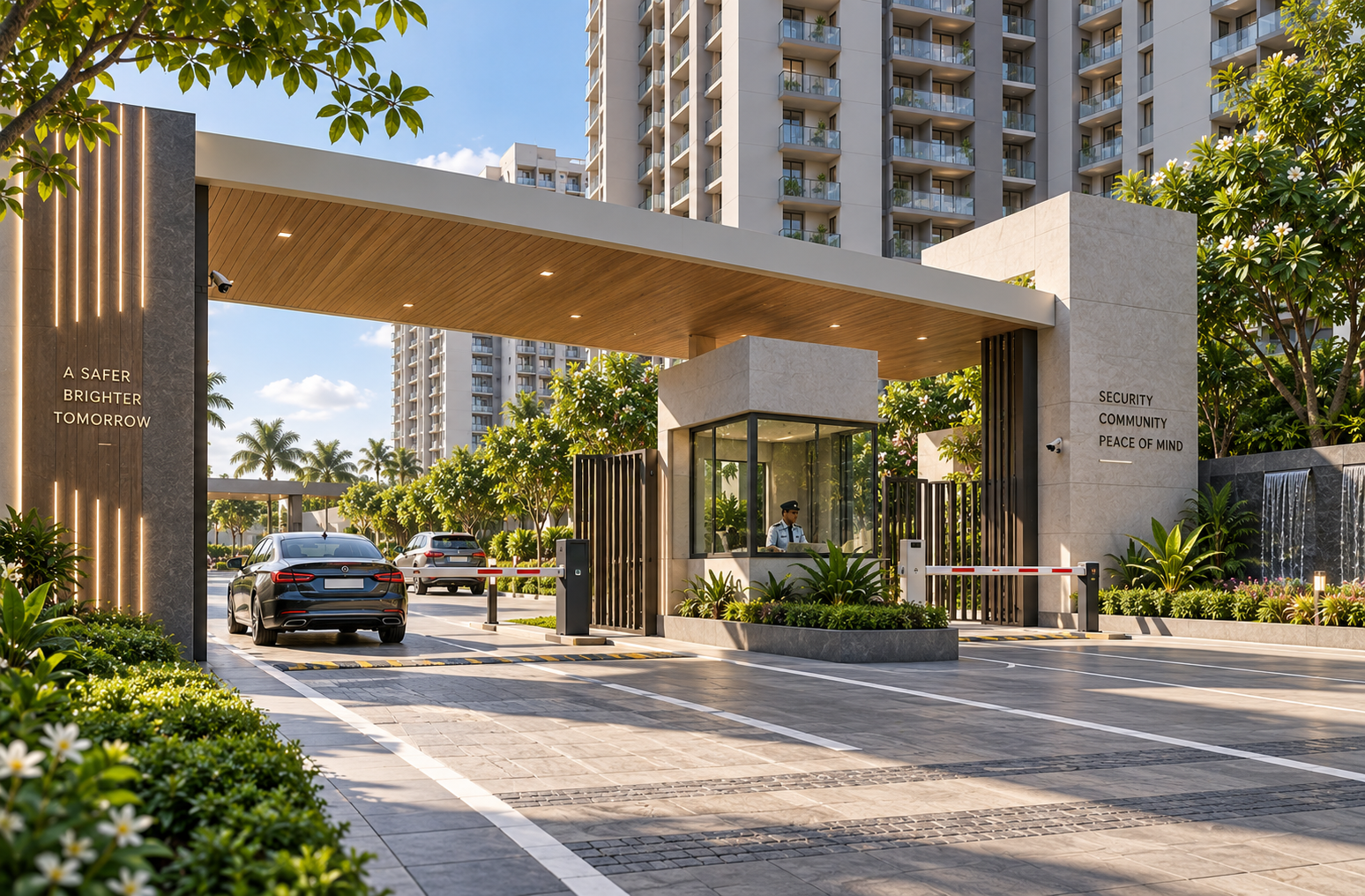 Grand Entrance & Security